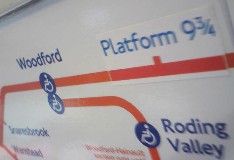 ロンドン地下鉄シール/London Tube Stickers